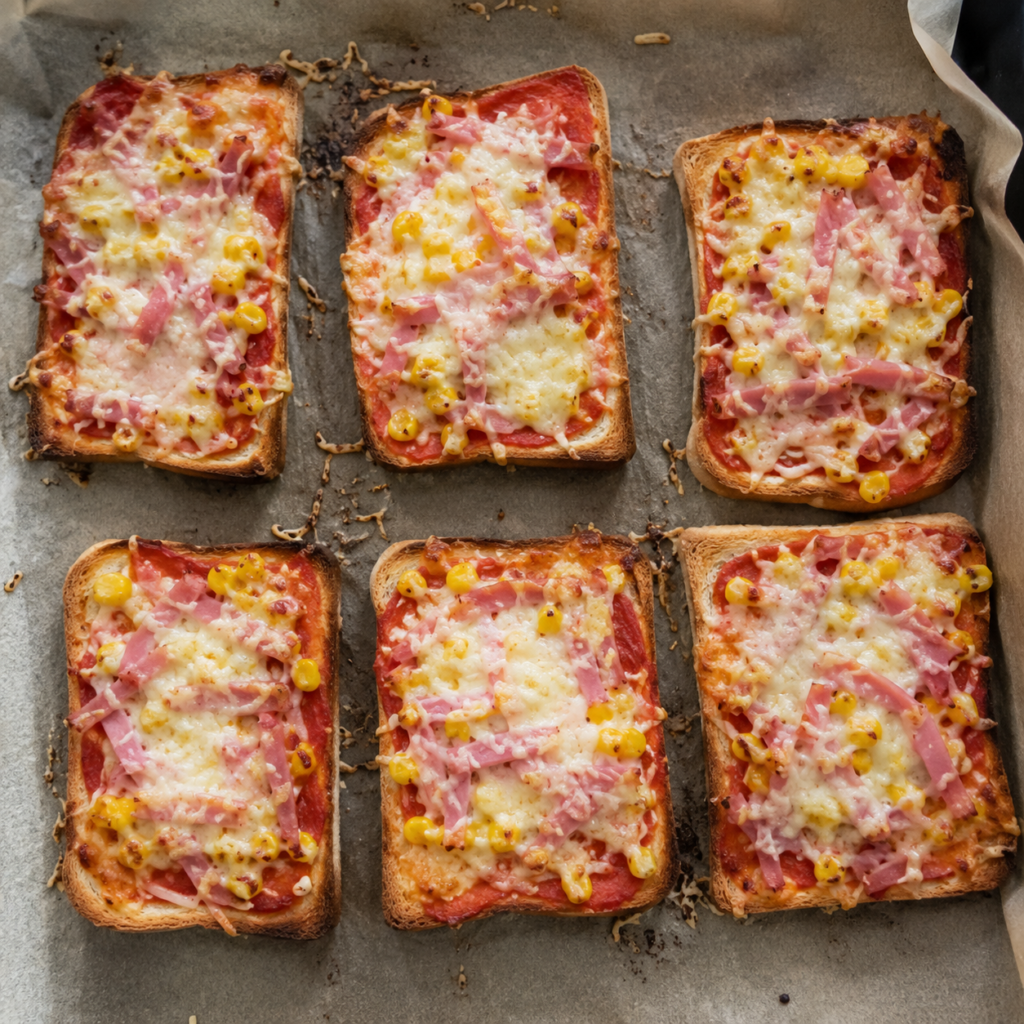 5 schnelle Familienrezepte, die bei uns immer funktionieren Pizza-Toast aus dem Ofen als schnelles Familienessen